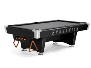 Brunswick Black Wolf 8' Pro Pool Table for sale