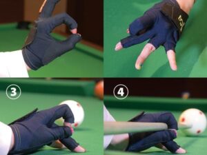 how to grip a pool cue